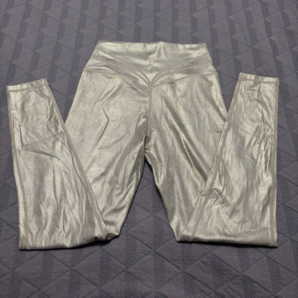 Metallic Gold V2 High-Waist Leggings